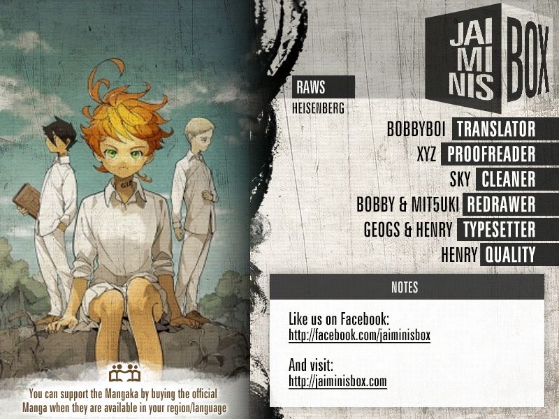 Yakusoku no Neverland Chapter 153 page 3 - Chapter 153: Coward