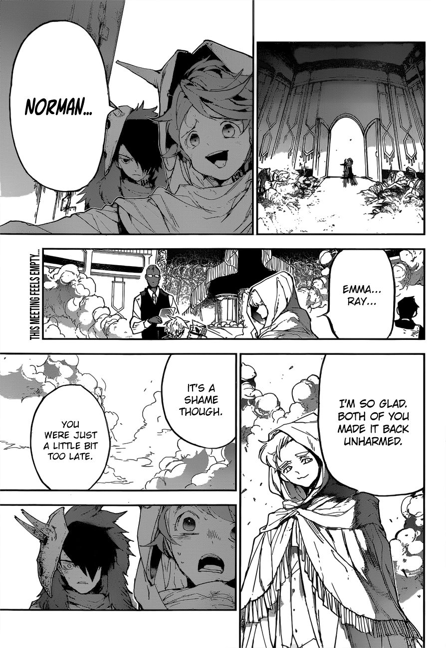 Yakusoku no Neverland Chapter 153 page 4 - Chapter 153: Coward