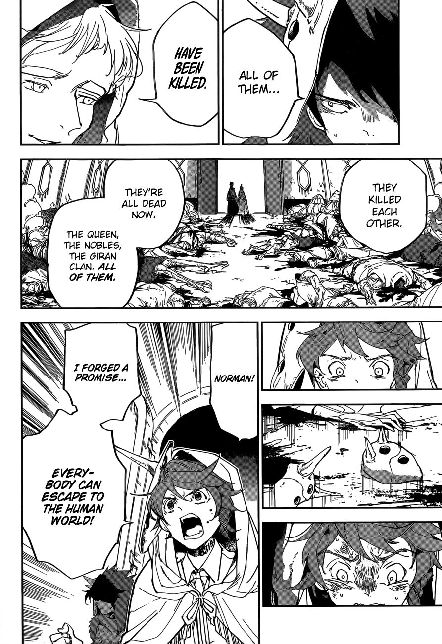 Yakusoku no Neverland Chapter 153 page 6 - Chapter 153: Coward