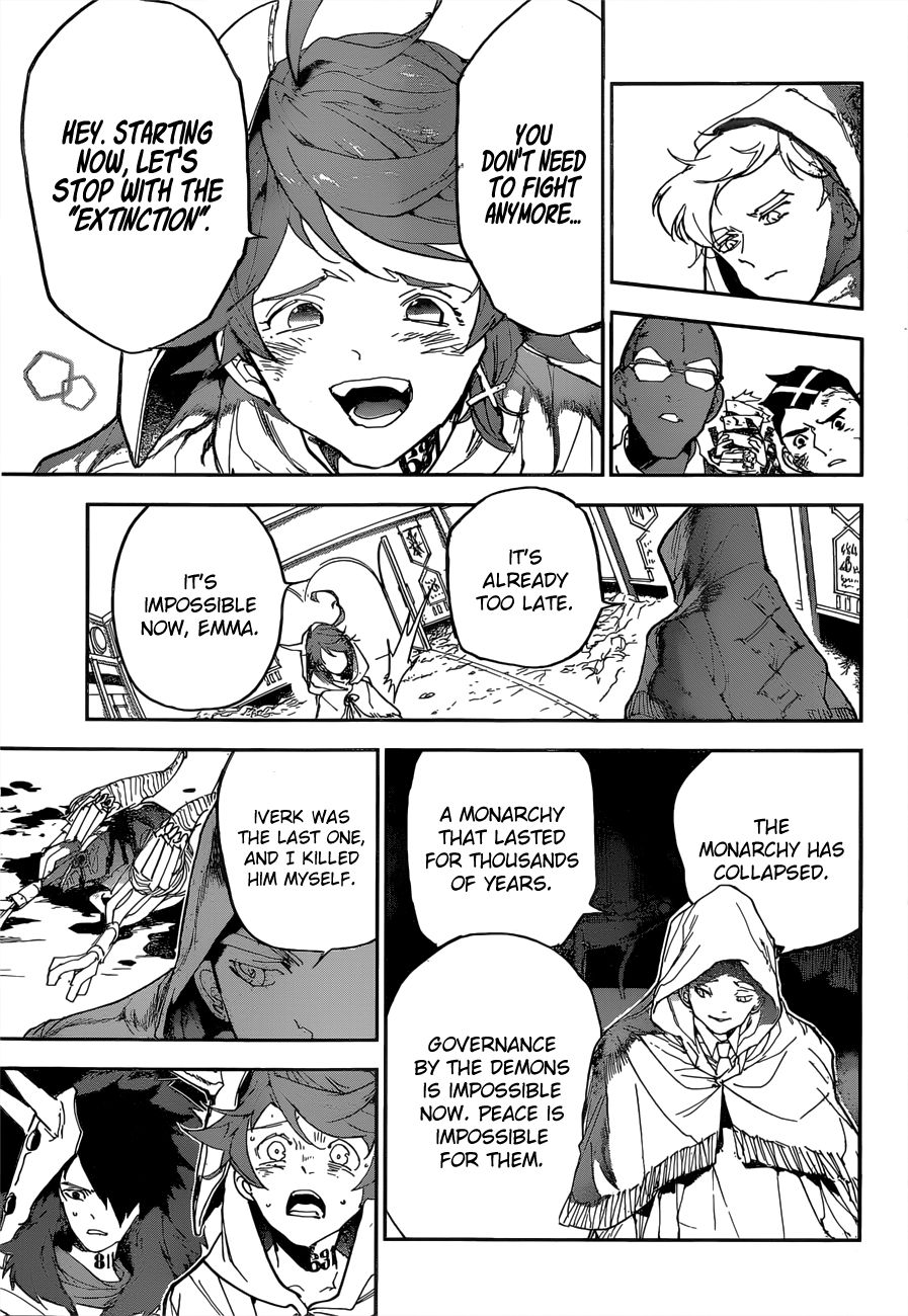 Yakusoku no Neverland Chapter 153 page 7 - Chapter 153: Coward