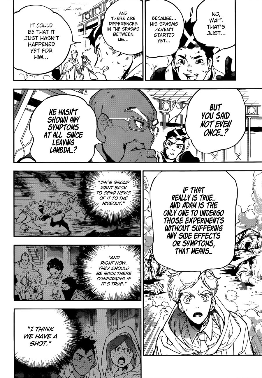 Yakusoku no Neverland Chapter 154 page 12 - Chapter 154: Breakthrough