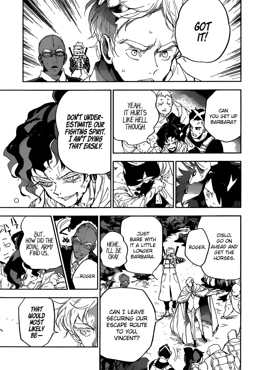 Yakusoku no Neverland Chapter 154 page 17 - Chapter 154: Breakthrough