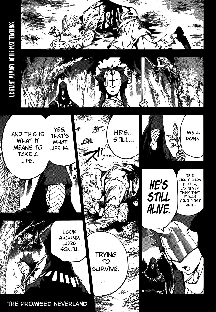 Yakusoku no Neverland Chapter 157 page 1 - Chapter 157: The world is mine