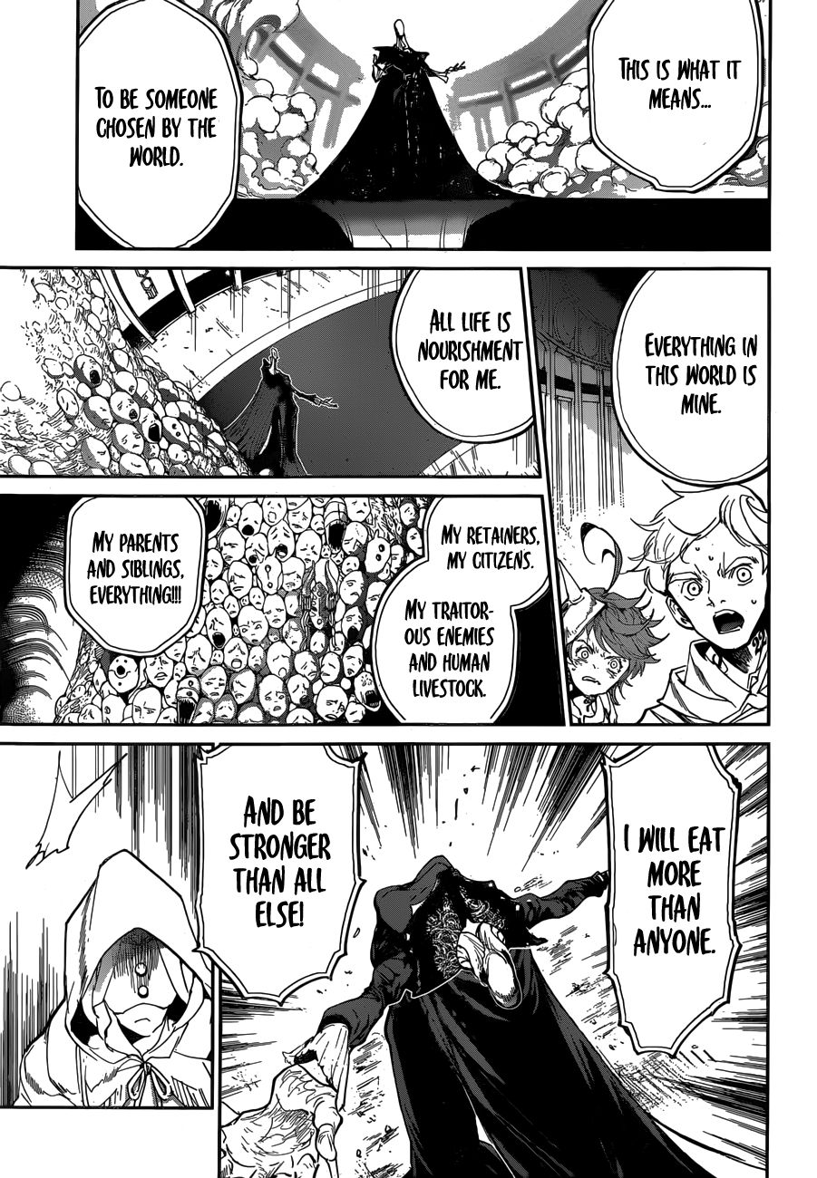 Yakusoku no Neverland Chapter 157 page 17 - Chapter 157: The world is mine