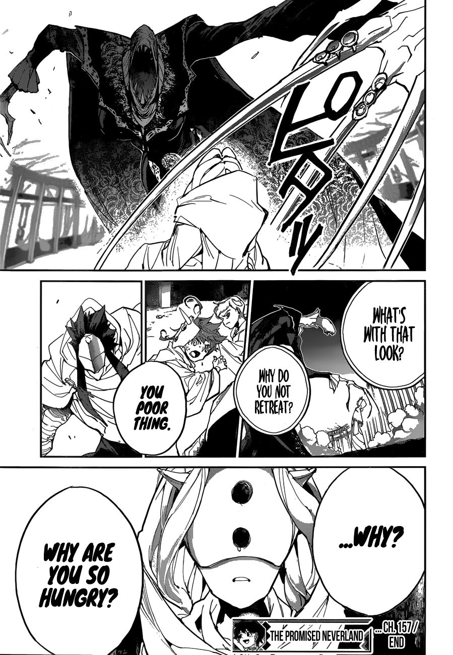 Yakusoku no Neverland Chapter 157 page 19 - Chapter 157: The world is mine