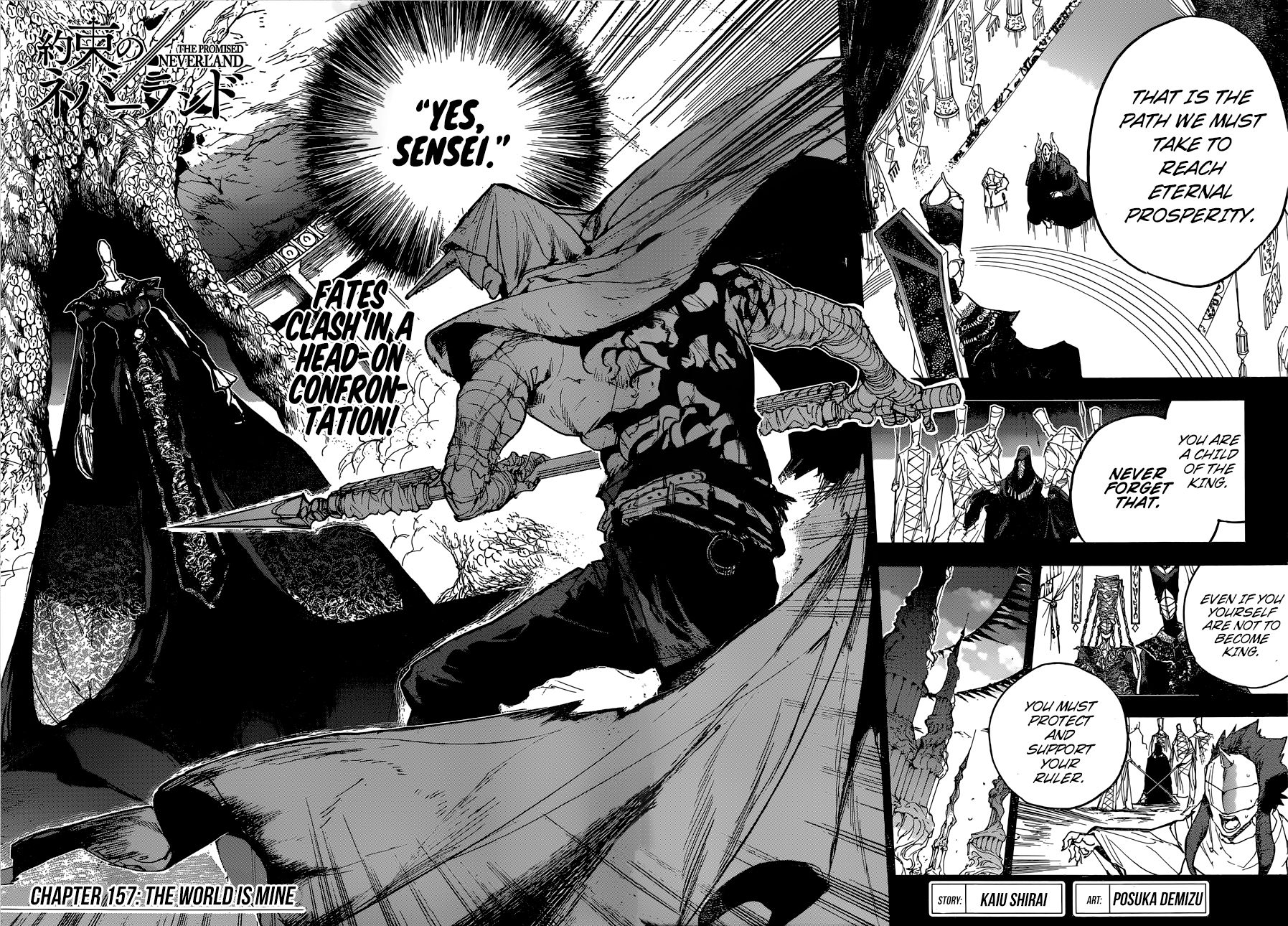 Yakusoku no Neverland Chapter 157 page 5 - Chapter 157: The world is mine