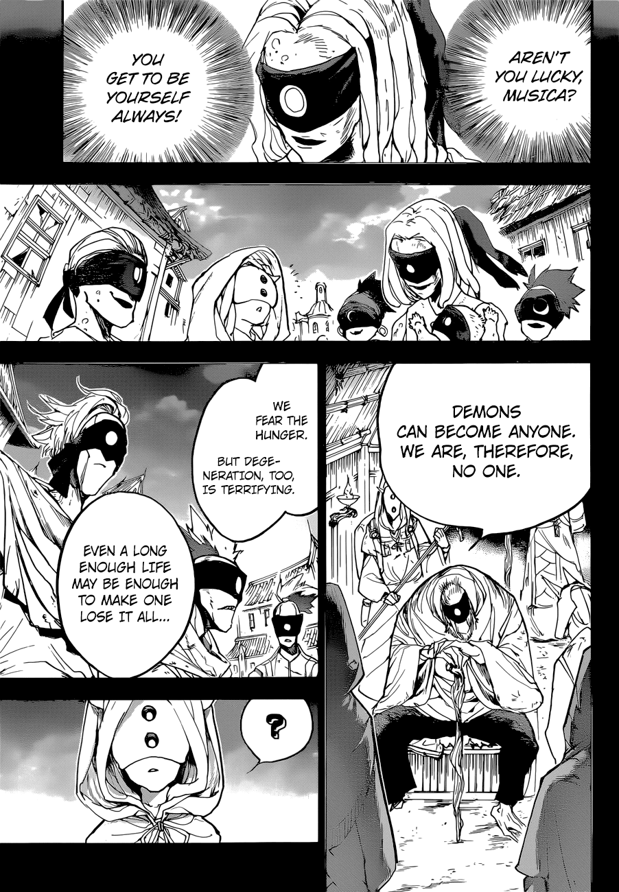 Yakusoku no Neverland Chapter 158 page 15 - Chapter 158: The Meaning of My Life