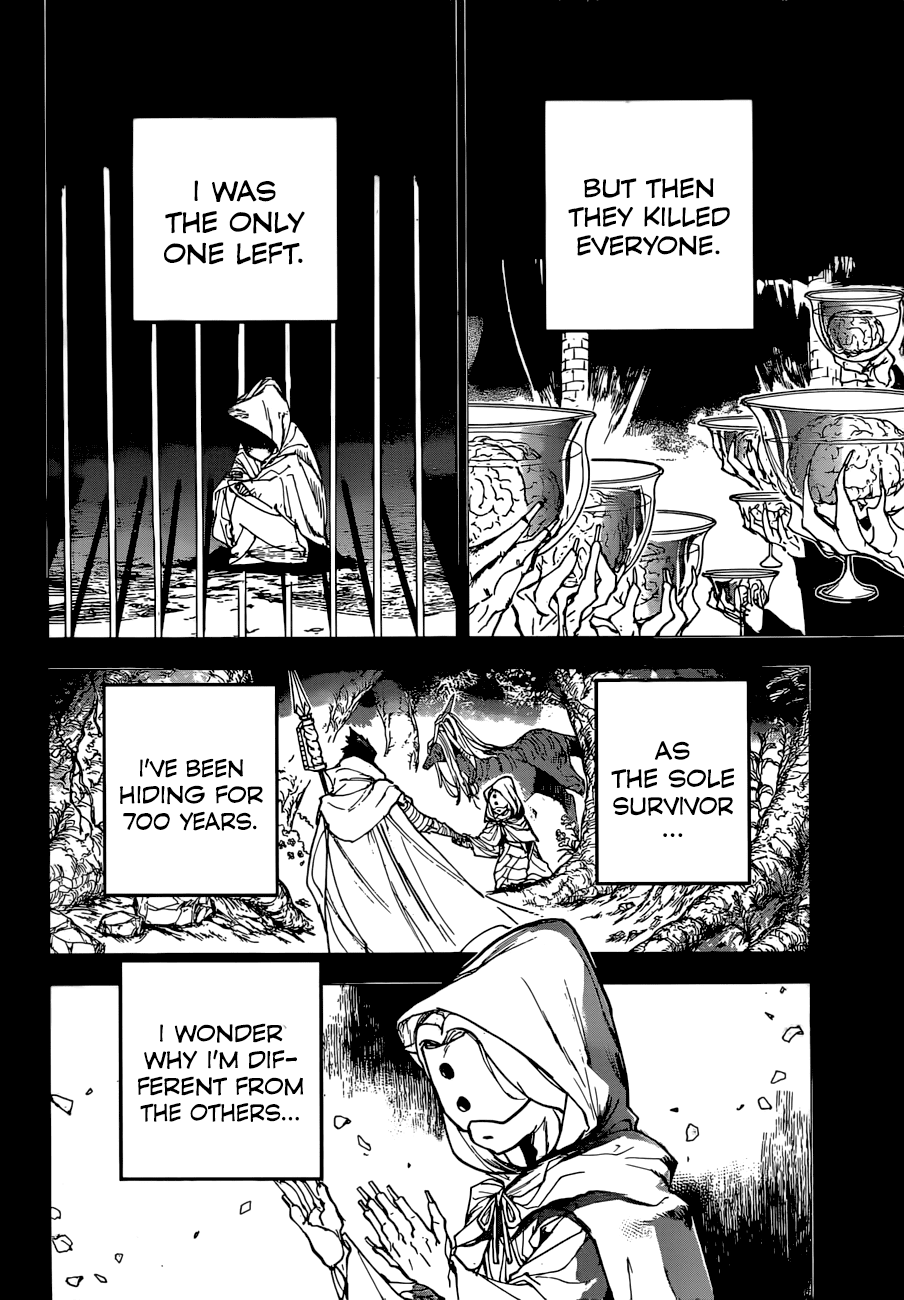 Yakusoku no Neverland Chapter 158 page 3 - Chapter 158: The Meaning of My Life