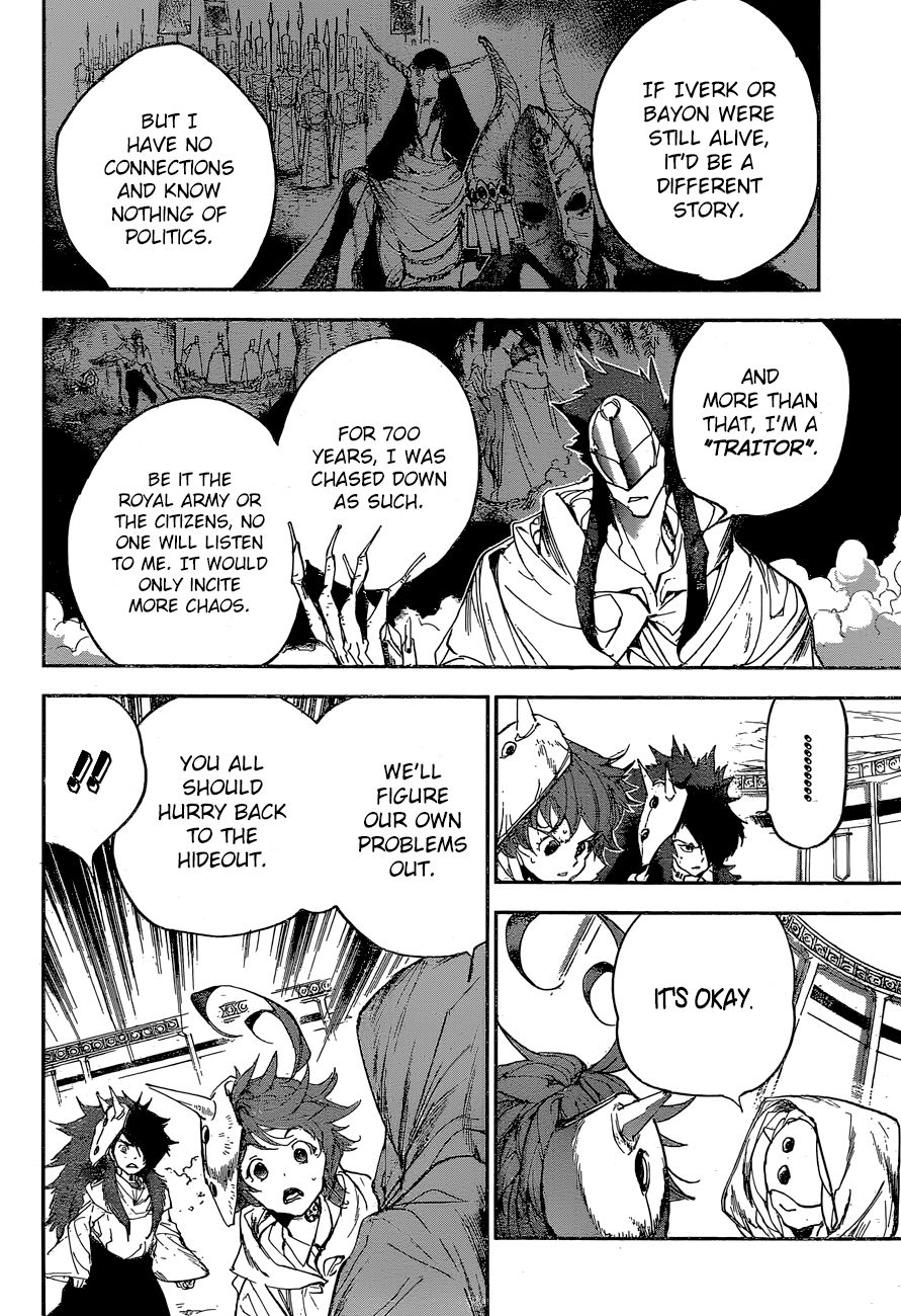 Yakusoku no Neverland Chapter 159 page 12 - Chapter 159: Thank you