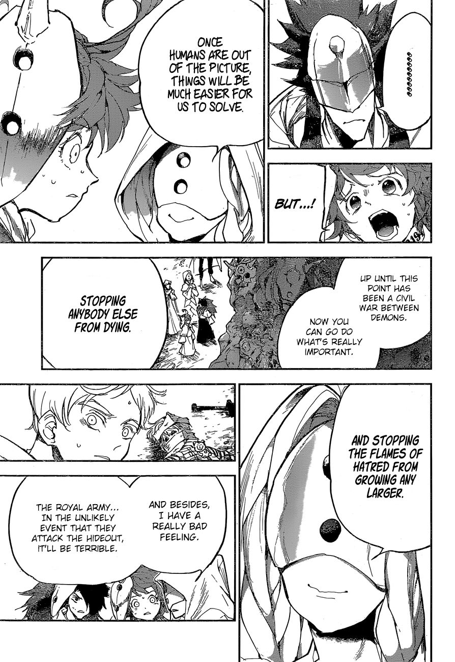 Yakusoku no Neverland Chapter 159 page 13 - Chapter 159: Thank you
