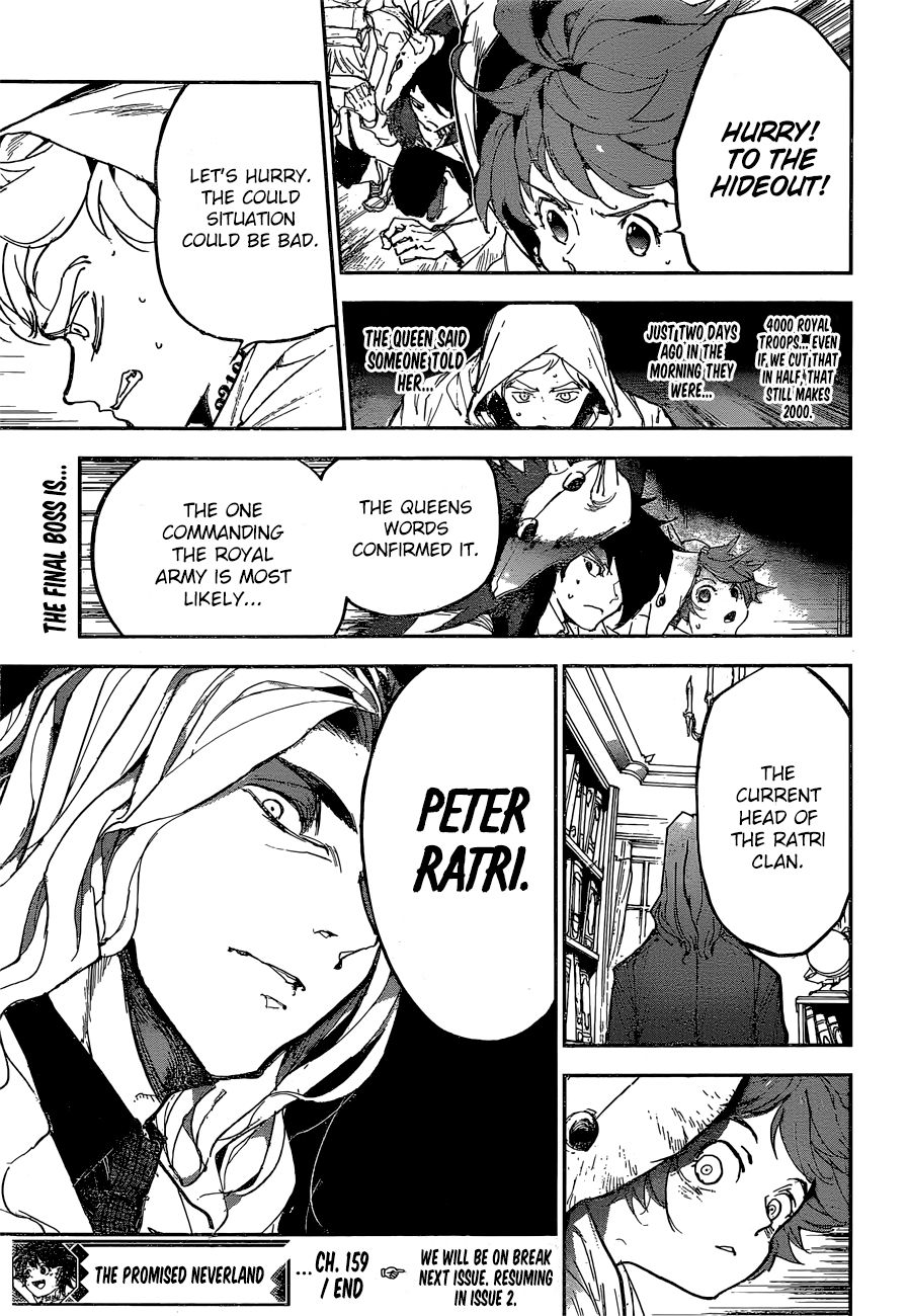 Yakusoku no Neverland Chapter 159 page 21 - Chapter 159: Thank you
