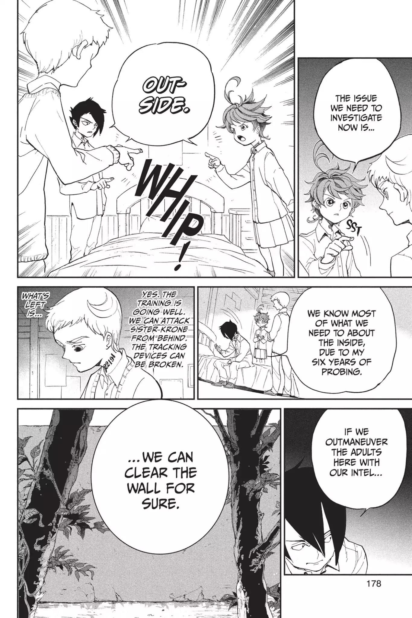 Yakusoku no Neverland Chapter 16 page 10 - Chapter 16: The Secret Room and William Minerva, Part 1