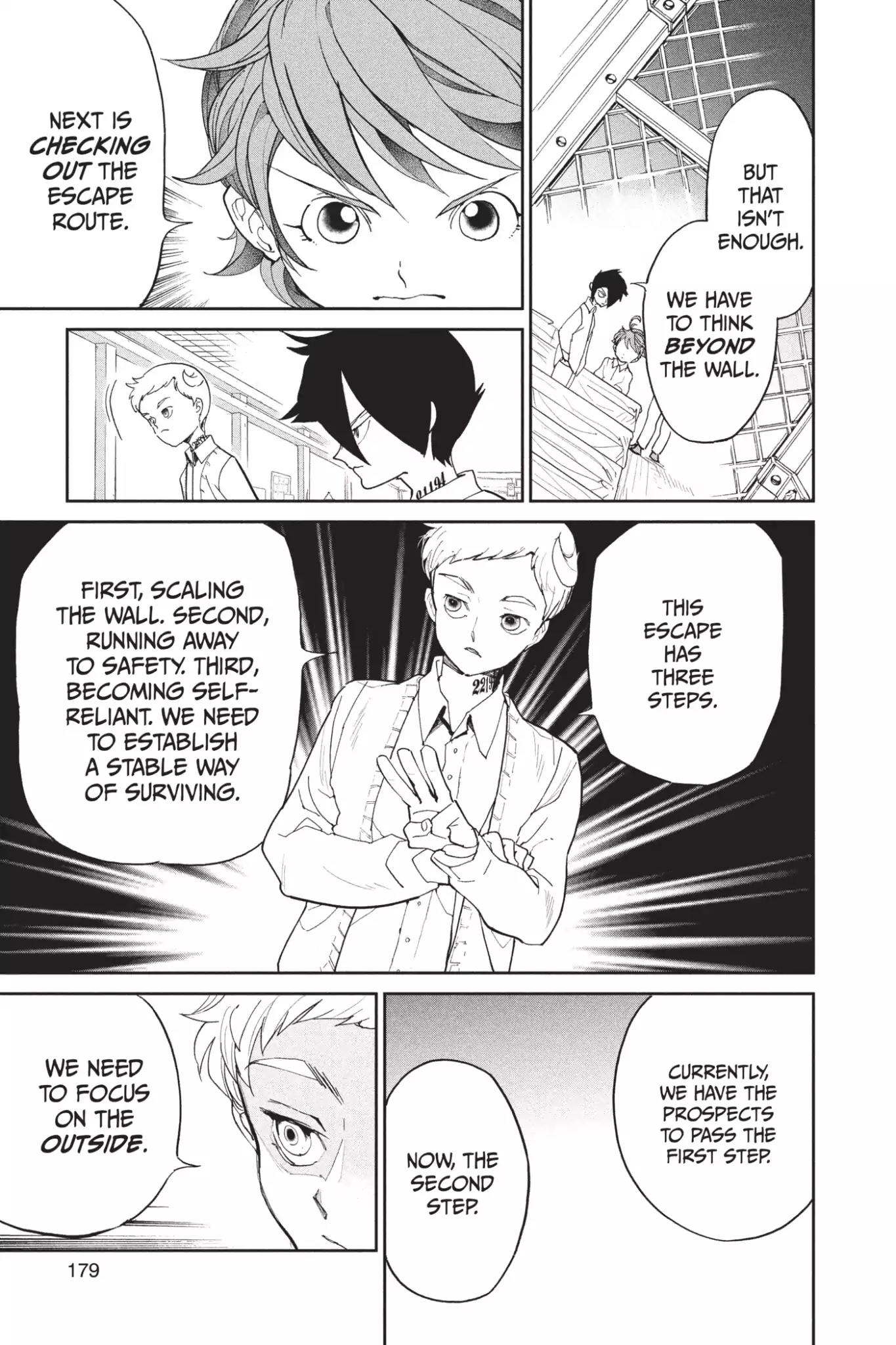 Yakusoku no Neverland Chapter 16 page 11 - Chapter 16: The Secret Room and William Minerva, Part 1