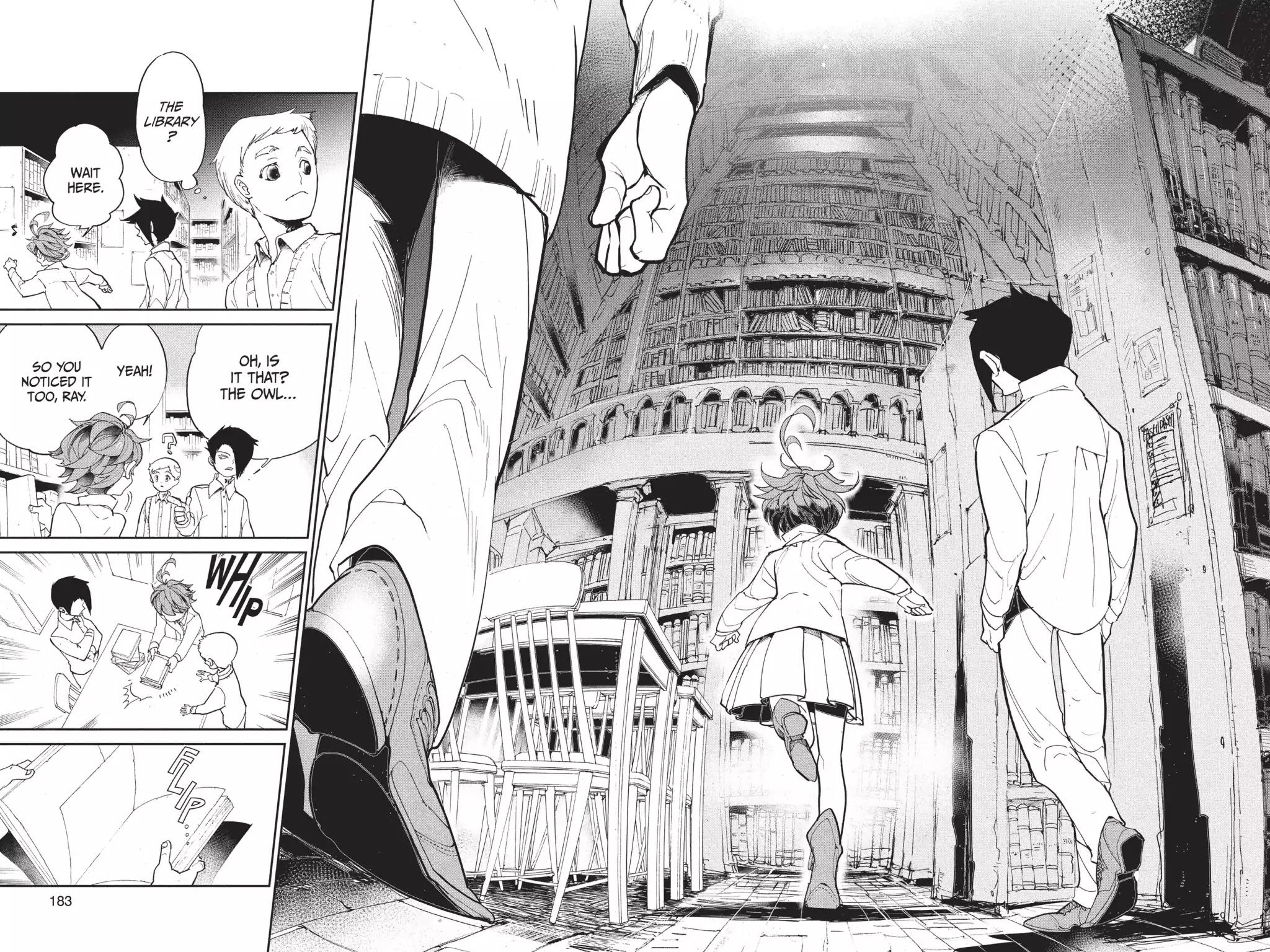 Yakusoku no Neverland Chapter 16 page 14 - Chapter 16: The Secret Room and William Minerva, Part 1
