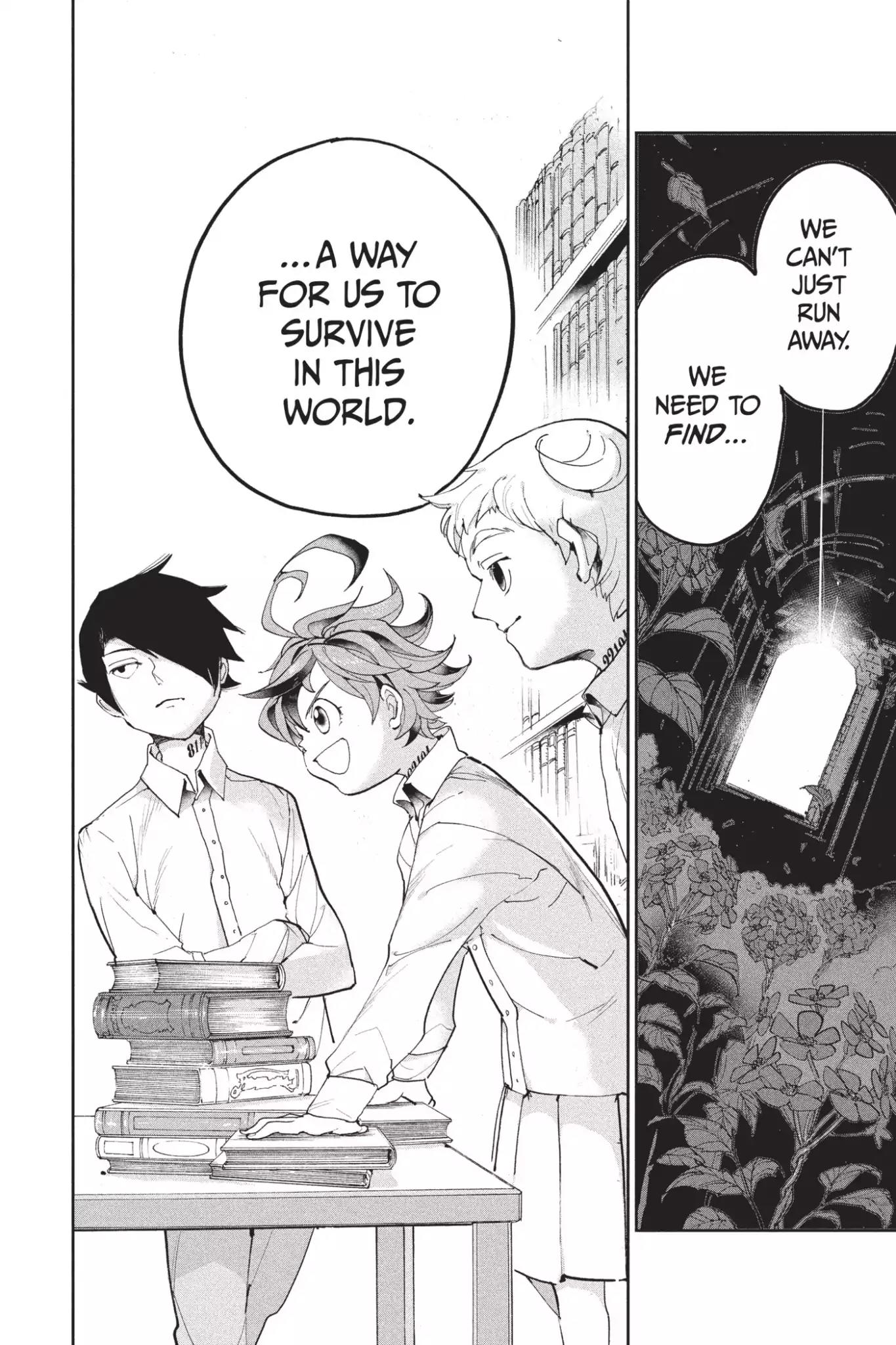 Yakusoku no Neverland Chapter 16 page 17 - Chapter 16: The Secret Room and William Minerva, Part 1