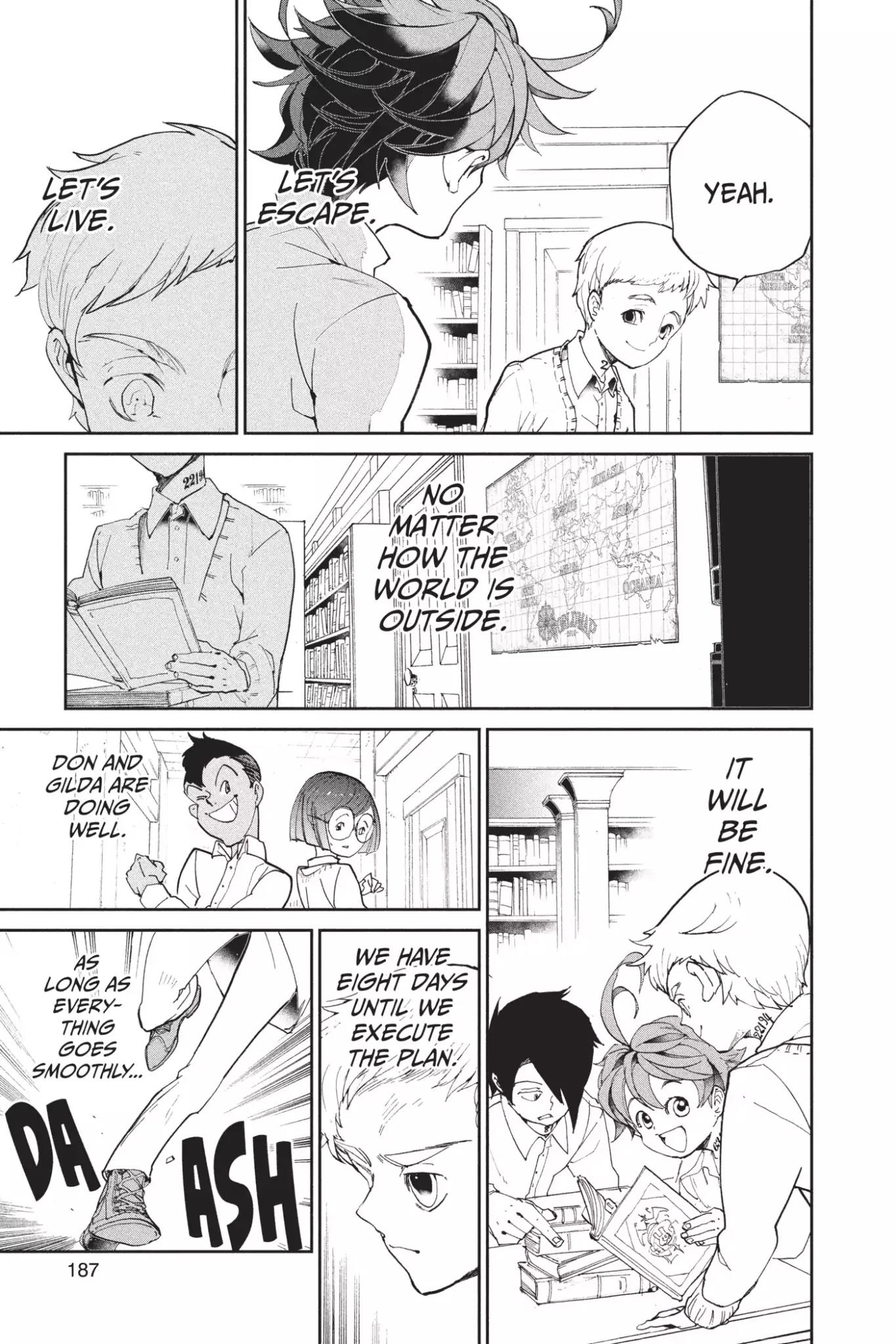 Yakusoku no Neverland Chapter 16 page 18 - Chapter 16: The Secret Room and William Minerva, Part 1