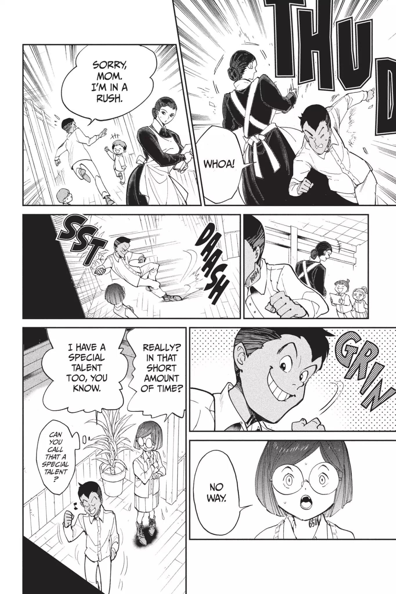 Yakusoku no Neverland Chapter 16 page 19 - Chapter 16: The Secret Room and William Minerva, Part 1