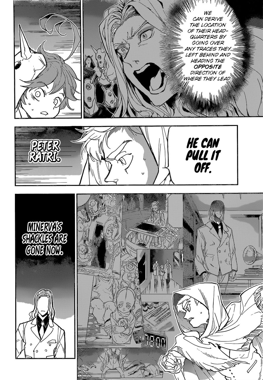 Yakusoku no Neverland Chapter 160 page 13 - Chapter 160: Shackles