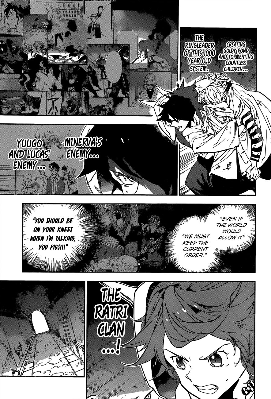 Yakusoku no Neverland Chapter 160 page 14 - Chapter 160: Shackles