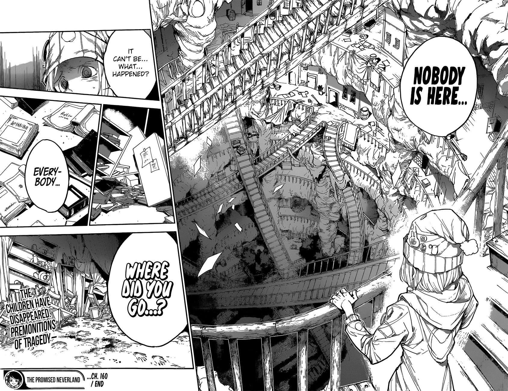Yakusoku no Neverland Chapter 160 page 19 - Chapter 160: Shackles
