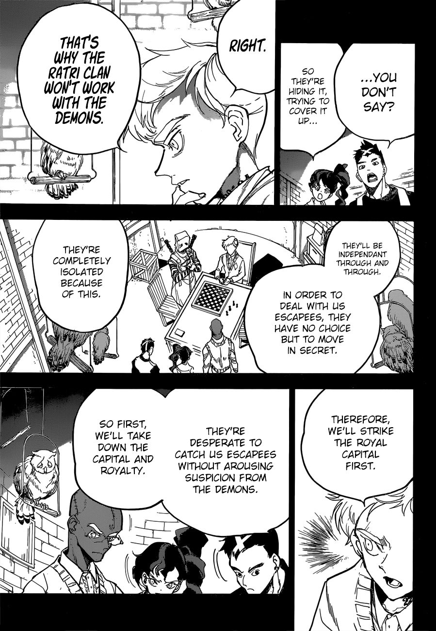 Yakusoku no Neverland Chapter 160 page 4 - Chapter 160: Shackles