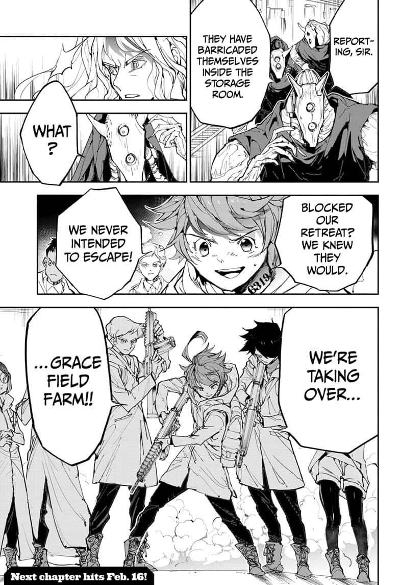 Yakusoku no Neverland Chapter 166 page 19 - Chapter 166
