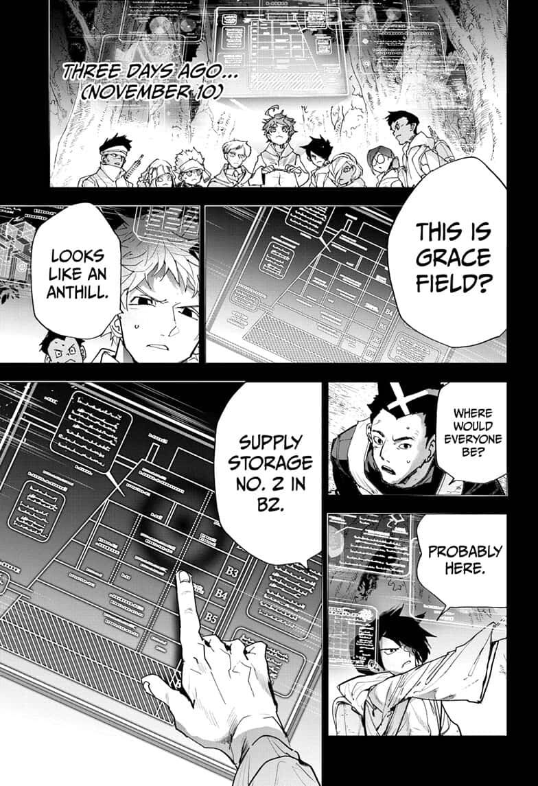 Yakusoku no Neverland Chapter 166 page 3 - Chapter 166