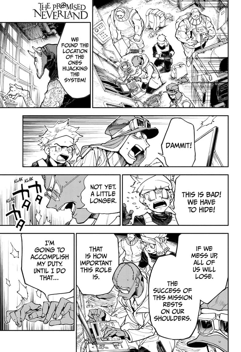 Yakusoku no Neverland Chapter 168 page 1 - Chapter 168