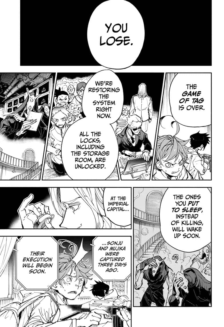 Yakusoku no Neverland Chapter 168 page 8 - Chapter 168