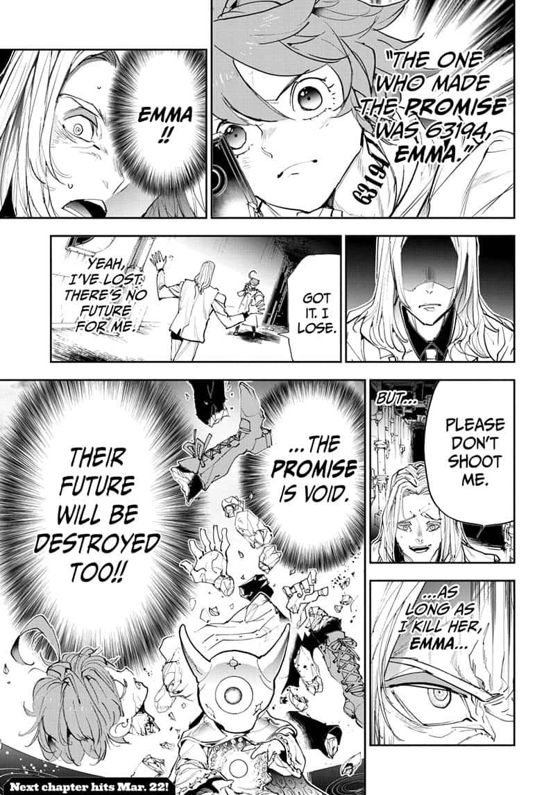 Yakusoku no Neverland Chapter 171 page 19 - Chapter 171