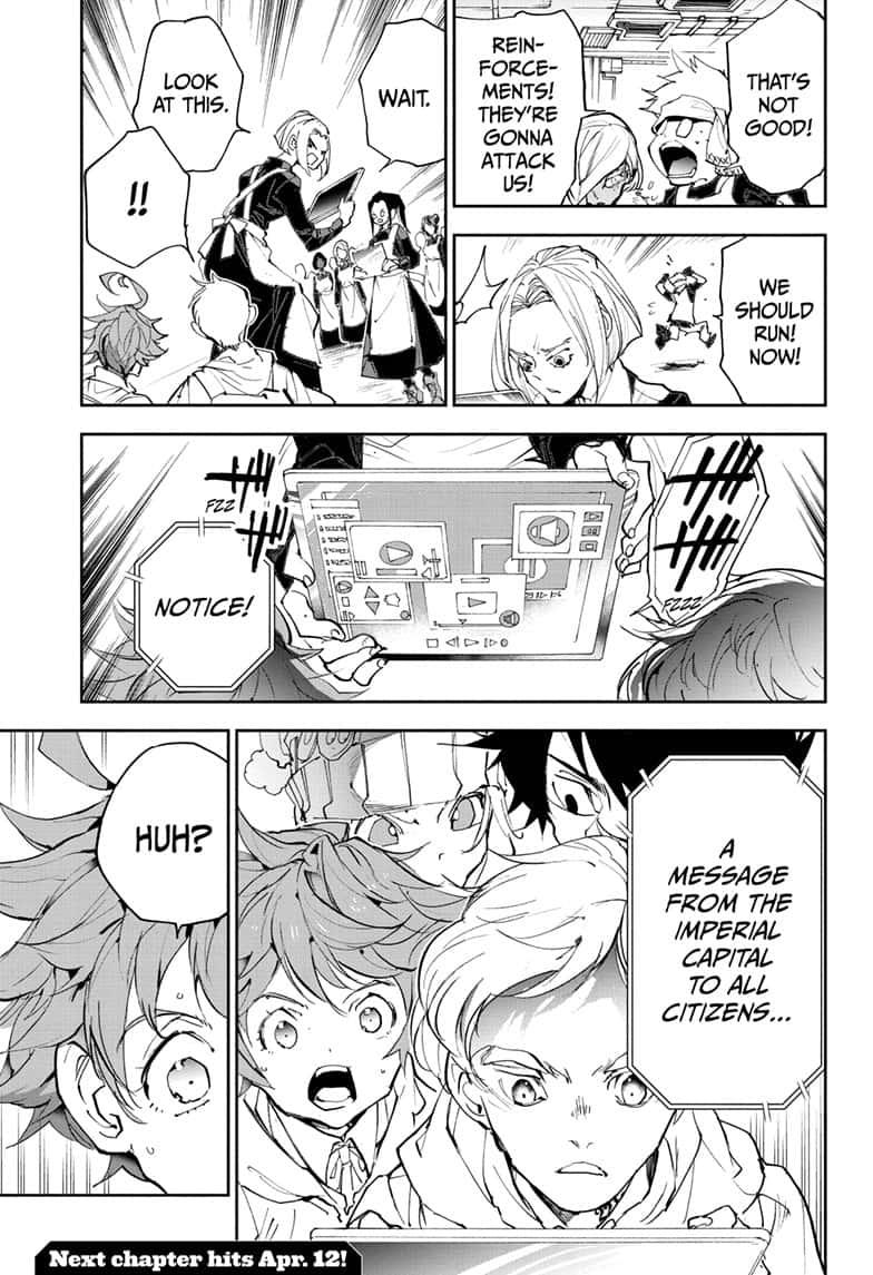 Yakusoku no Neverland Chapter 174 page 18 - Chapter 174