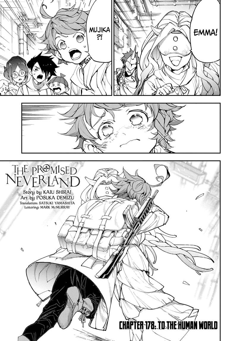Yakusoku no Neverland Chapter 178 page 1 - Chapter 178