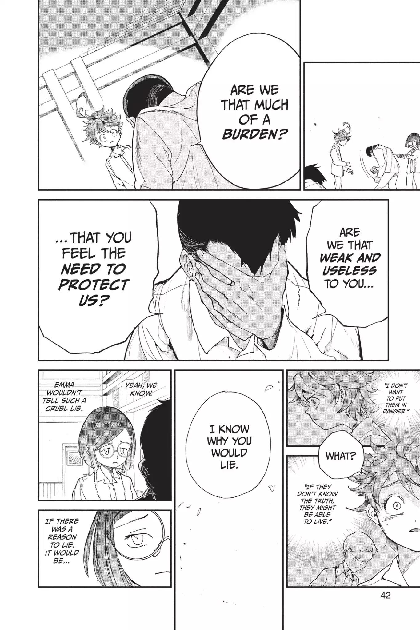 Yakusoku no Neverland Chapter 18 page 16 - Chapter 18: Prepared