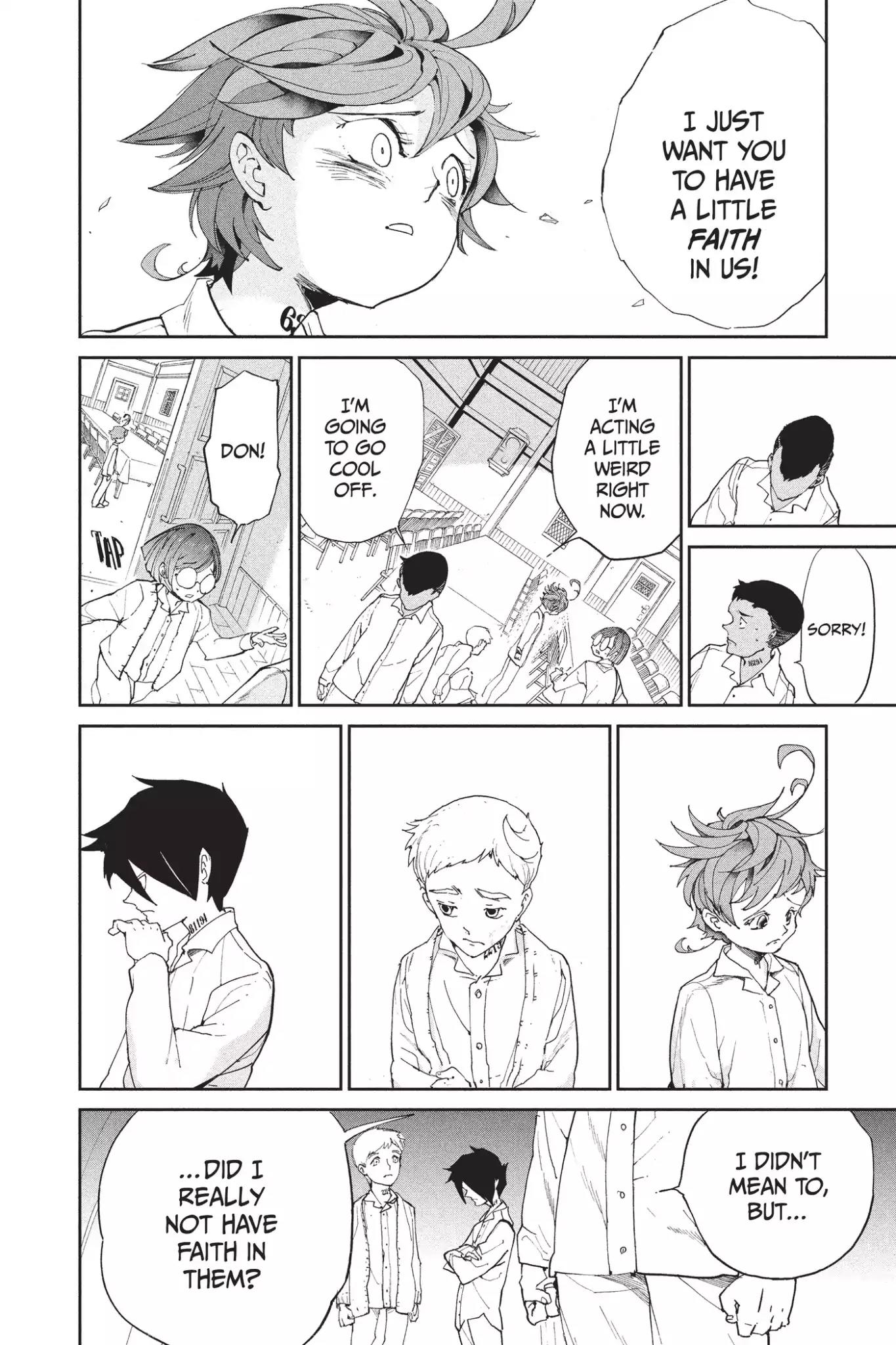 Yakusoku no Neverland Chapter 18 page 18 - Chapter 18: Prepared