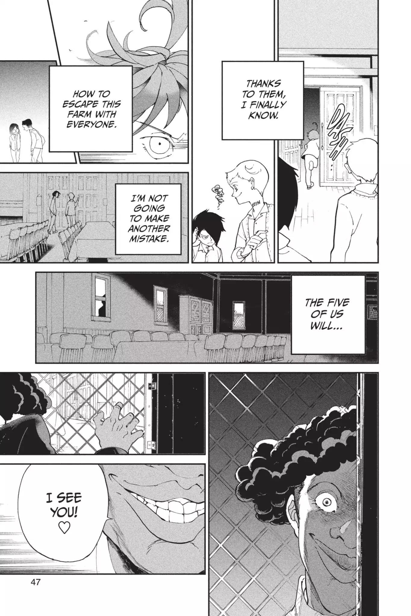 Yakusoku no Neverland Chapter 18 page 21 - Chapter 18: Prepared