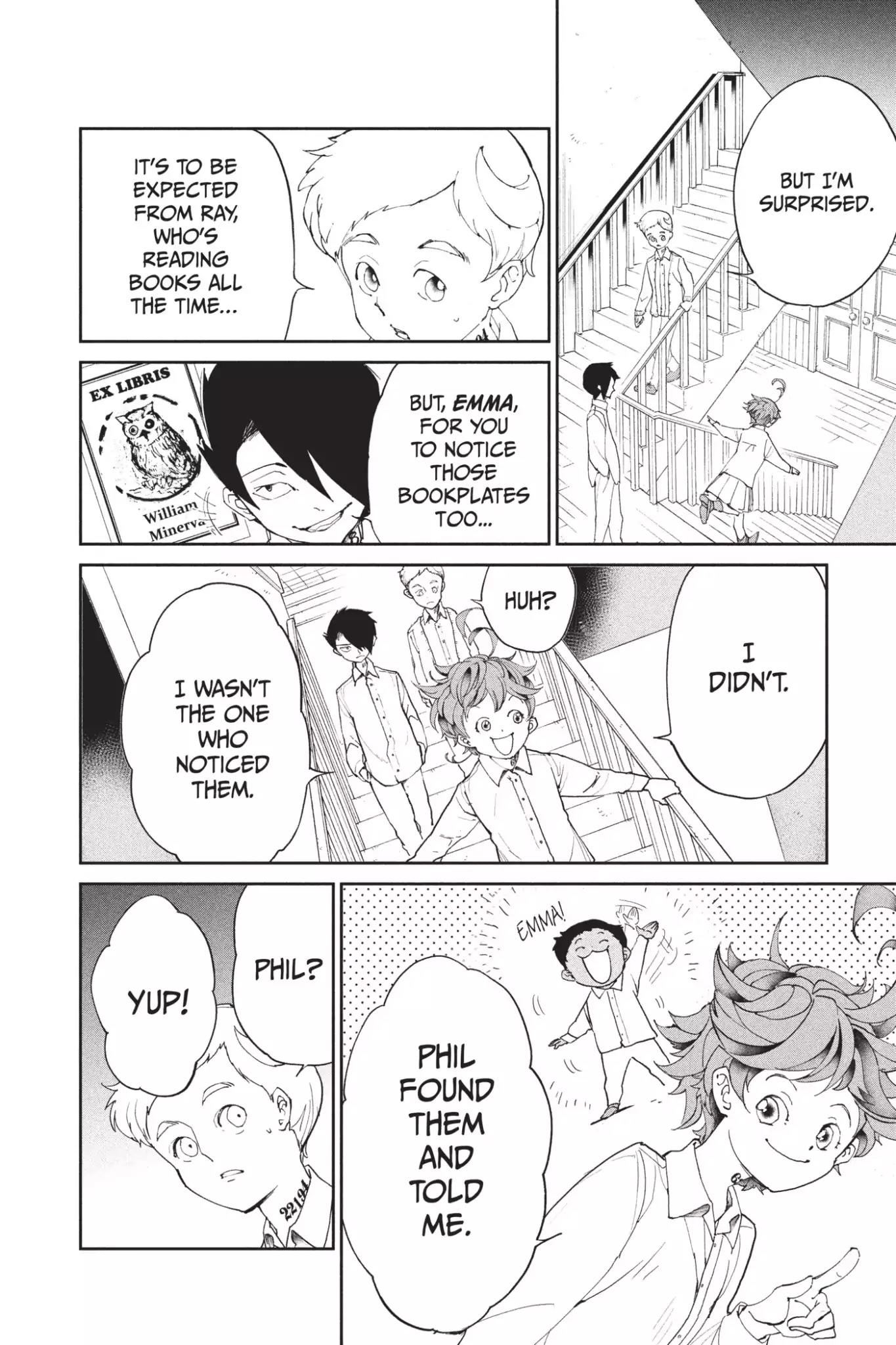 Yakusoku no Neverland Chapter 18 page 4 - Chapter 18: Prepared