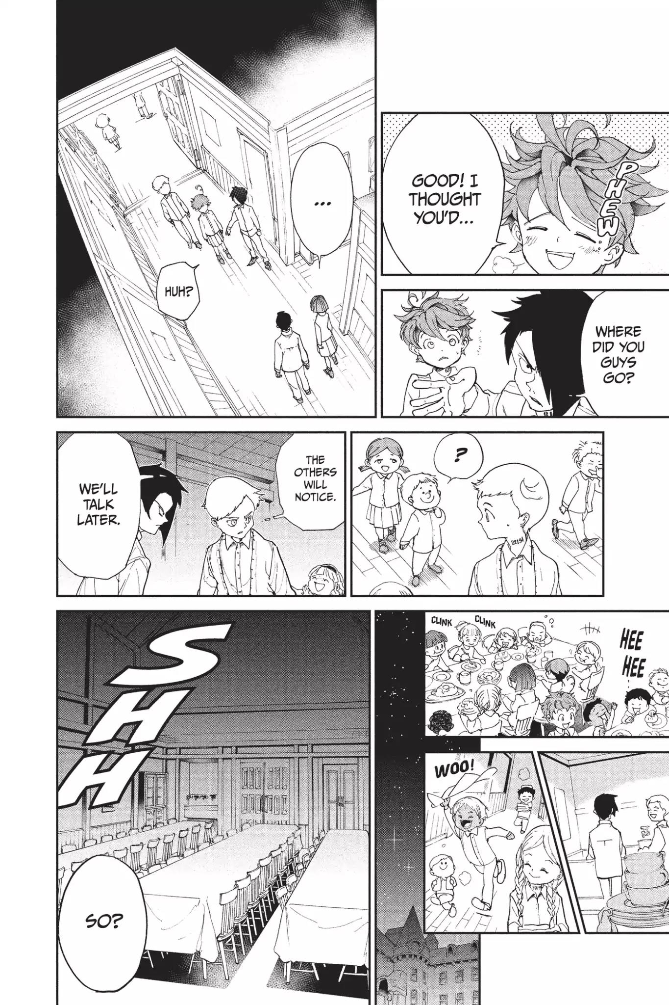 Yakusoku no Neverland Chapter 18 page 8 - Chapter 18: Prepared
