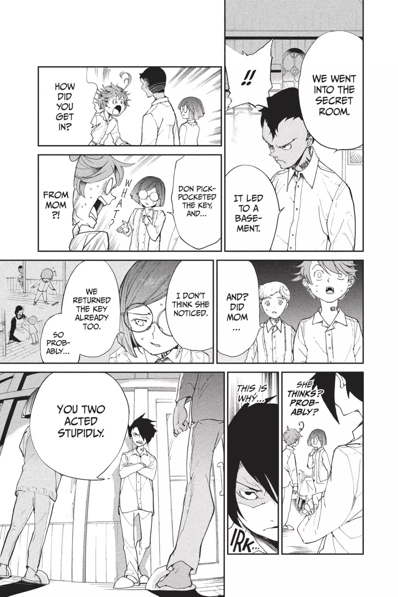 Yakusoku no Neverland Chapter 18 page 9 - Chapter 18: Prepared