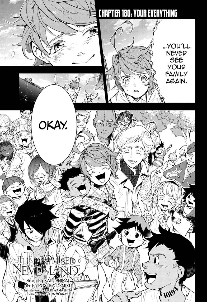 Yakusoku no Neverland Chapter 180 page 5 - Chapter 180