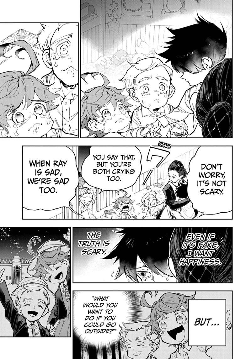 Yakusoku no Neverland Chapter 181.5 page 11 - Chapter 181.5: Special Side Story: the First Shot