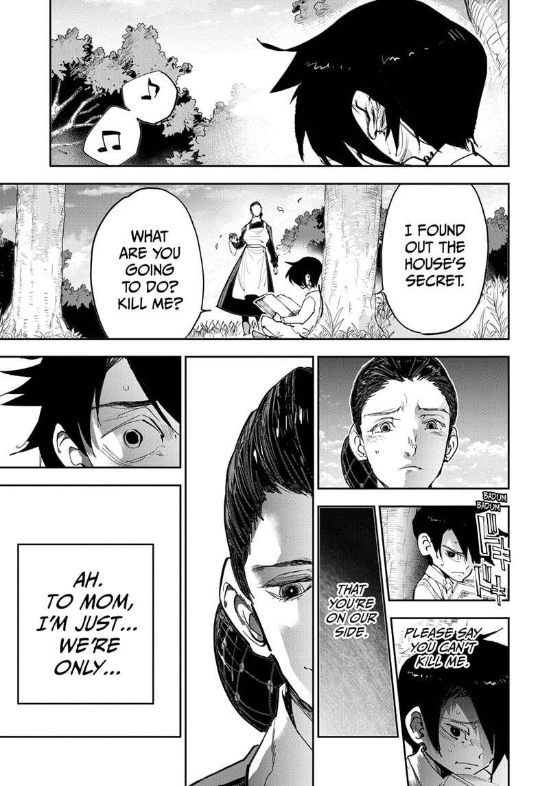 Yakusoku no Neverland Chapter 181.5 page 13 - Chapter 181.5: Special Side Story: the First Shot