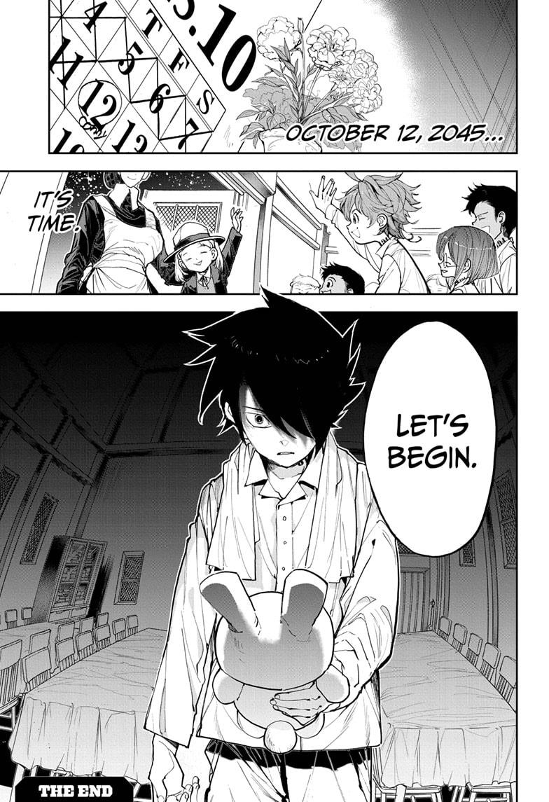 Yakusoku no Neverland Chapter 181.5 page 17 - Chapter 181.5: Special Side Story: the First Shot