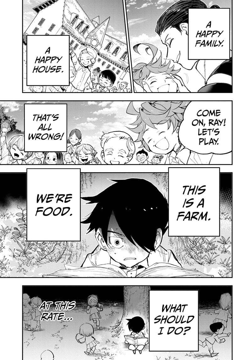 Yakusoku no Neverland Chapter 181.5 page 3 - Chapter 181.5: Special Side Story: the First Shot