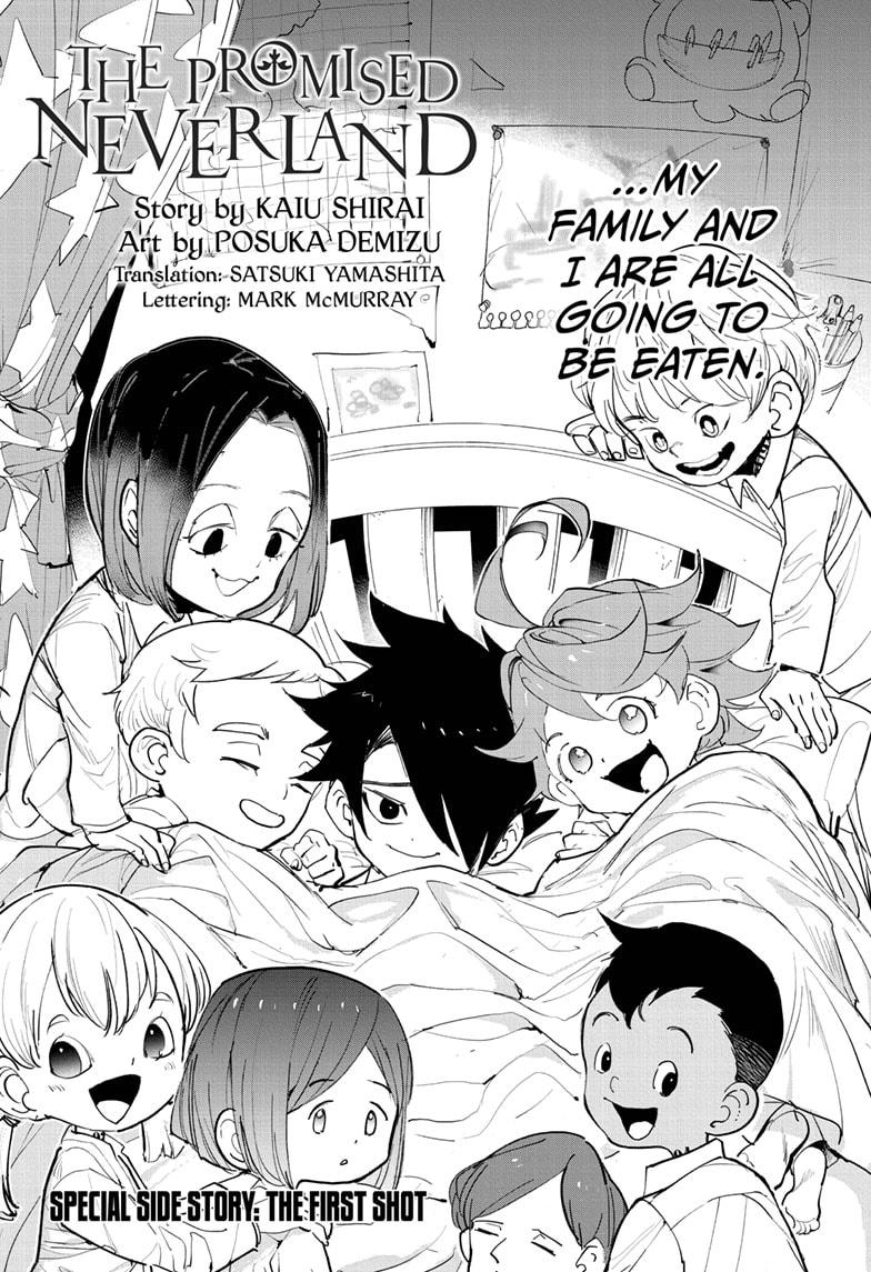 Yakusoku no Neverland Chapter 181.5 page 4 - Chapter 181.5: Special Side Story: the First Shot