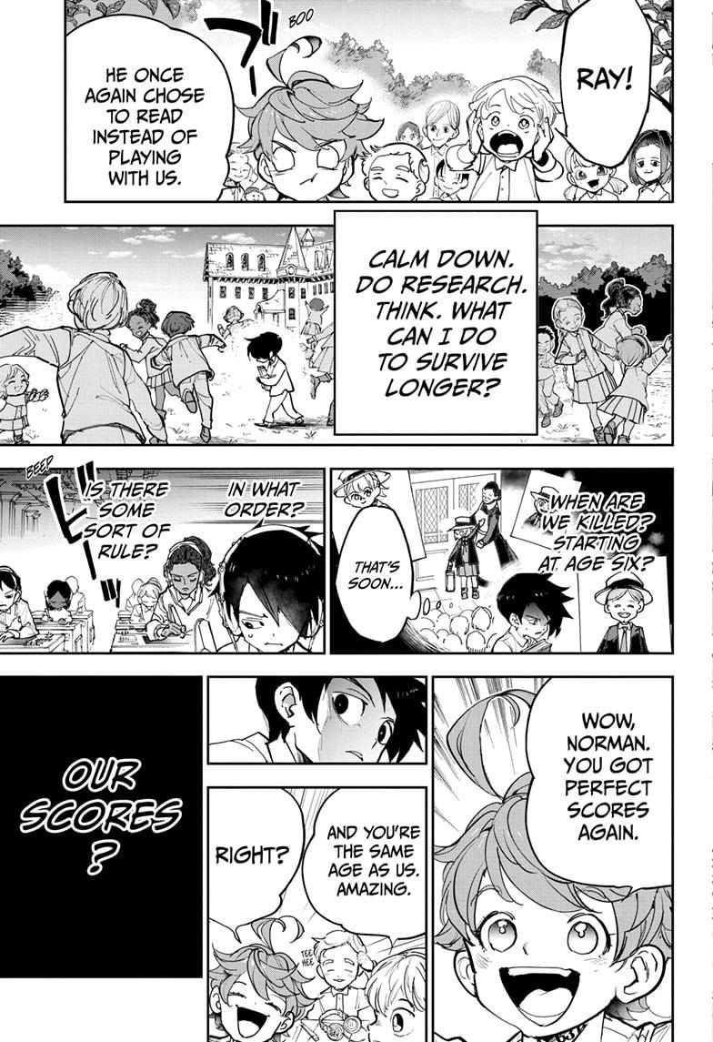 Yakusoku no Neverland Chapter 181.5 page 5 - Chapter 181.5: Special Side Story: the First Shot