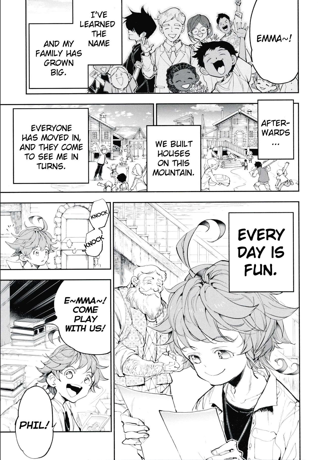 Yakusoku no Neverland Chapter 181.9 page 1 - Chapter 181.9