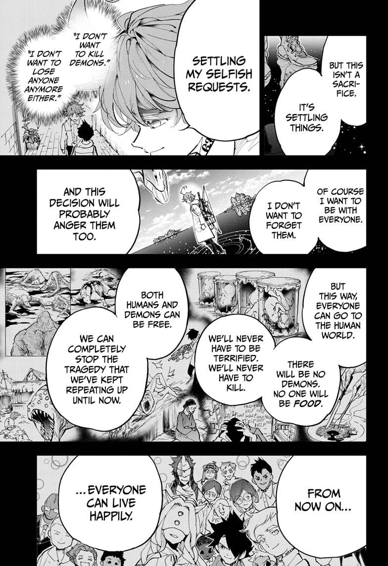 Yakusoku no Neverland Chapter 181 page 17 - Chapter 181 [END]
