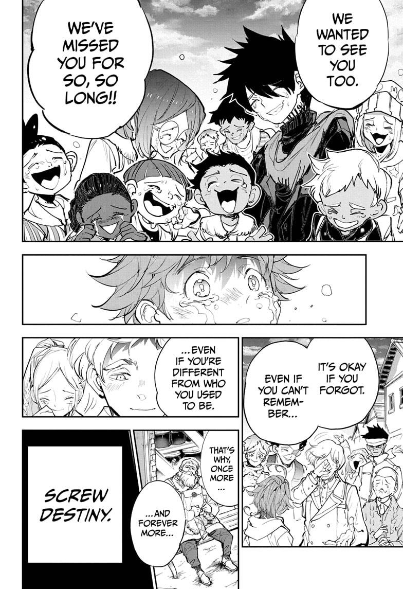 Yakusoku no Neverland Chapter 181 page 26 - Chapter 181 [END]