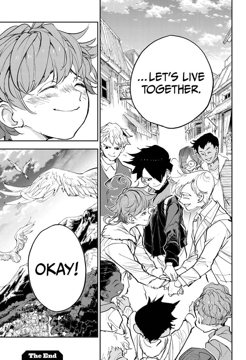 Yakusoku no Neverland Chapter 181 page 27 - Chapter 181 [END]