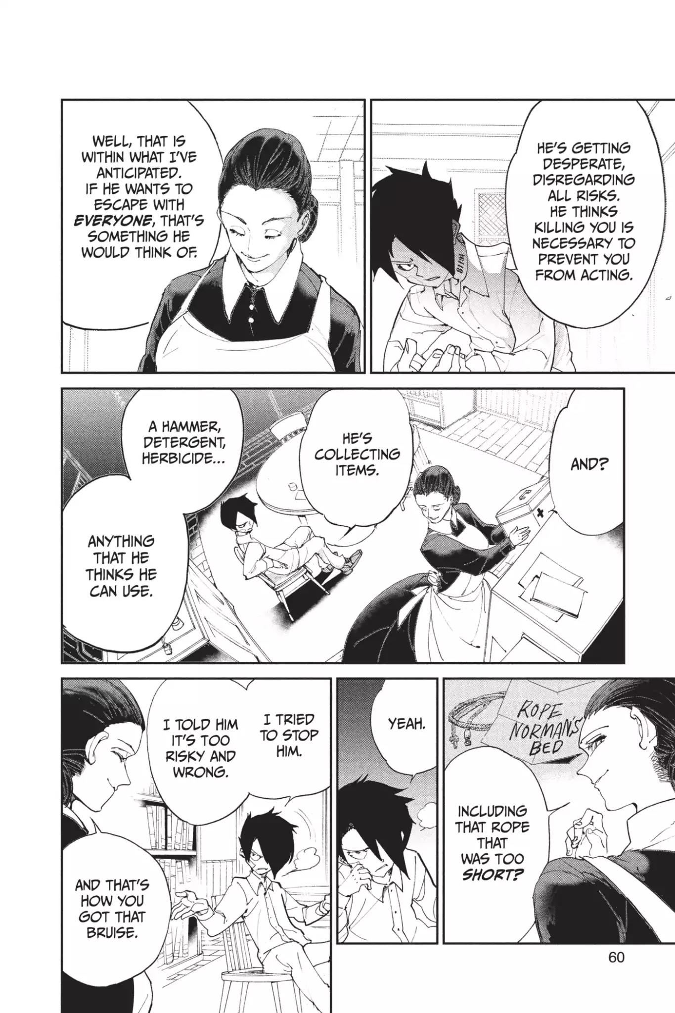 Yakusoku no Neverland Chapter 19 page 12 - Chapter 19: Doomed